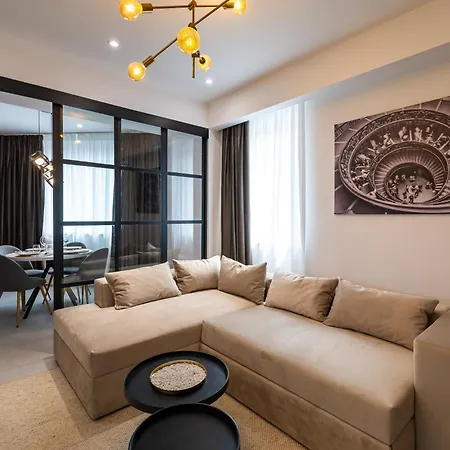 Apartament Orion New Boutique Building With Private Parking Bukareszt